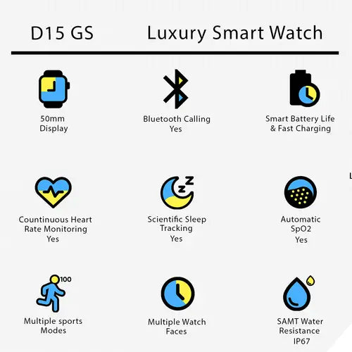 Womens Smartwatch & Jewelry Luxury Gift Set