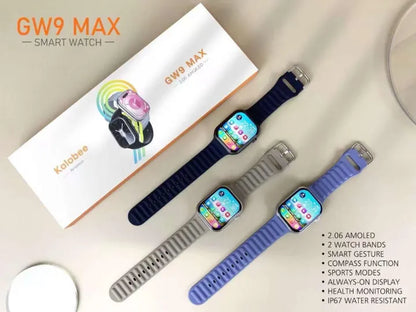 GW9 Max Amoled Smart Watch