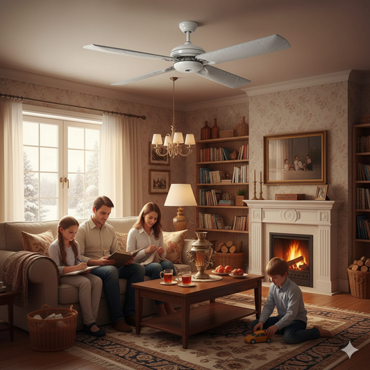 Ceiling Fan Blade Dust-Proof & Waterproof Covers