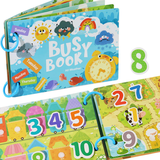 Kids Educational Busy Book