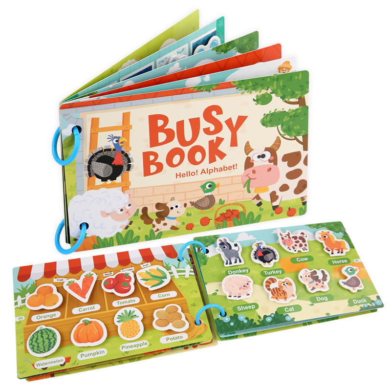 Kids Educational Busy Book