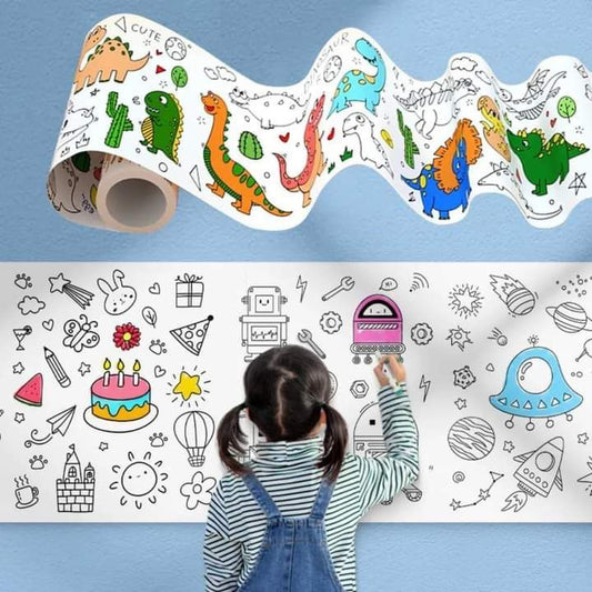 3-Meter Kids Coloring Roll