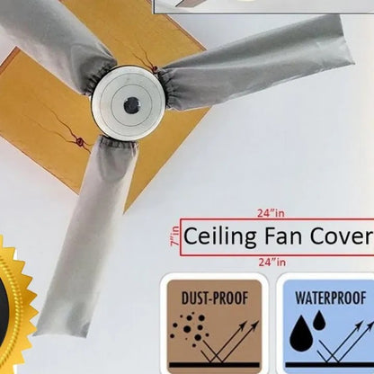 Ceiling Fan Blade Dust-Proof & Waterproof Covers