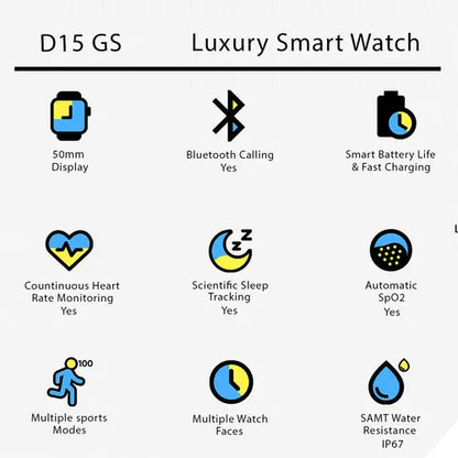 Womens Smartwatch & Jewelry Luxury Gift Set