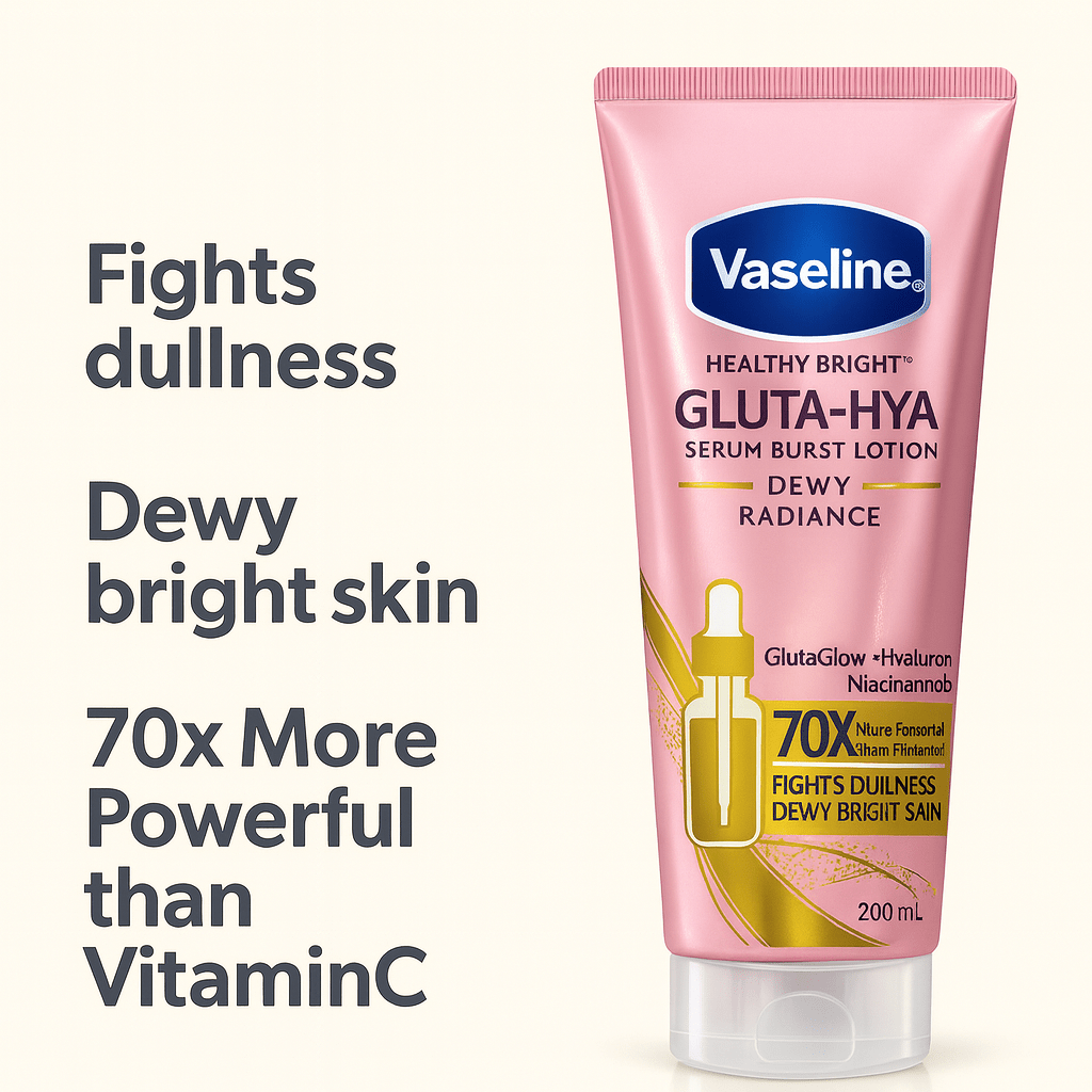 Vaseline - Healthy Bright Gluta-Hya Serum Burst Lotion